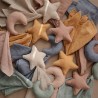 LOVEY BLANKET STAR FALL YELLOW 45.5x32.5 CM