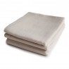 MUSLIN CLOTH (3 PACK) SOLID FOG 58.42x59.69 CM