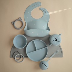 PACIFIER CASE SOLID POWDER BLUE 21.5x7.5x7.5 CM