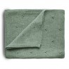 COPERTA IN COTONE POINTELLE SAGE MELANGE 100x80 CM