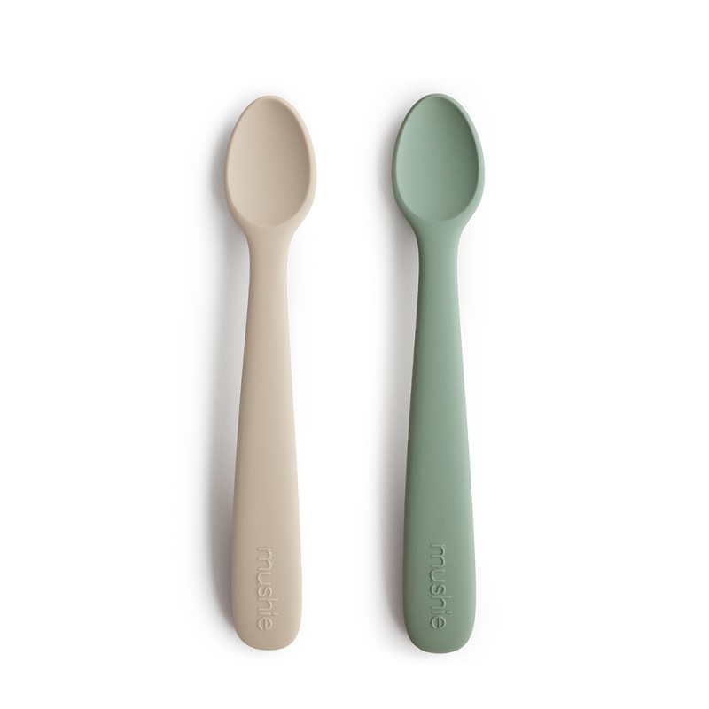 SILICONE SPOON (2 PACK) SOLID SHIFNG SND+CAMBR.BLU 16x2.5x1 CM