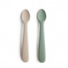 SILICONE SPOON (2 PACK) SOLID SHIFNG SND+CAMBR.BLU 16x2.5x1 CM