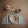 SET 2 CIOTOLE ROTONDI SOLID VANILLA 13x13x5 CM