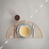 SET 2 CIOTOLE ROTONDI SOLID VANILLA 13x13x5 CM