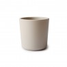 PACK DOS VASOS SOLID VANILLA 7.5x7.5x7 CM