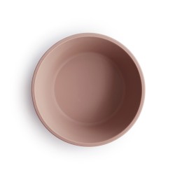 SUCTION BOWL SOLID BLUSH 12x12x5 CM