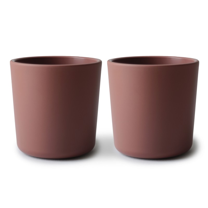 PACK DOS VASOS SOLID WOODCHUCK 7.5x7.5x7 CM