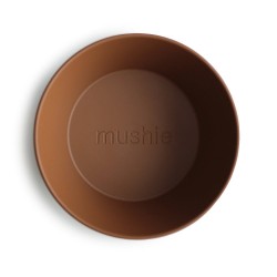 DINNER BOWL ROUND (SET OF 2) SOLID CARAMEL 13x13x5 CM