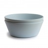 DINNER BOWL ROUND (SET OF 2) SOLID POWDER BLUE 13x13x5 CM