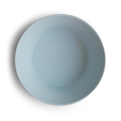 DINNER BOWL ROUND (SET OF 2) SOLID POWDER BLUE 13x13x5 CM