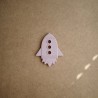 SILICON TEETHER ROCKET SOFT LILAC 11.5x9x0.4 CM