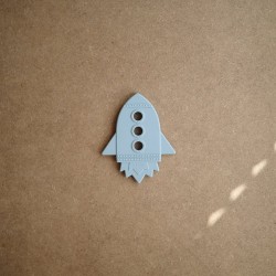 SILICON TEETHER ROCKET CLOUD 11.5x9x0.4 CM