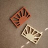 MASSAGIAGENGIVE IN SILICONE SUN SHIFTING SAND 11x7x1 CM