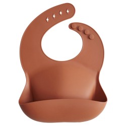 SILICONE BIB SOLID CLAY...