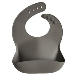 SILICONE BIB SOLID DOVE...