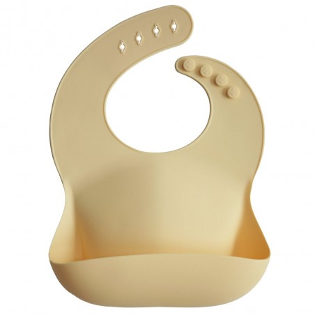 SILICONE BIB SOLID SUNSHINE 26.5x3.5 CM