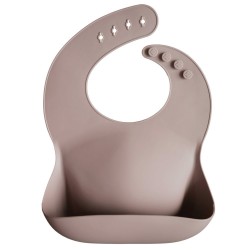 SILICONE BIB SOLID WARM...