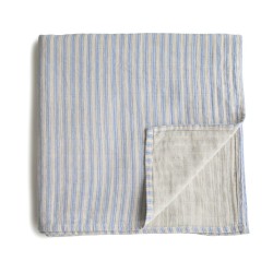 SWADDLE PRINT BLUE STRIPE...