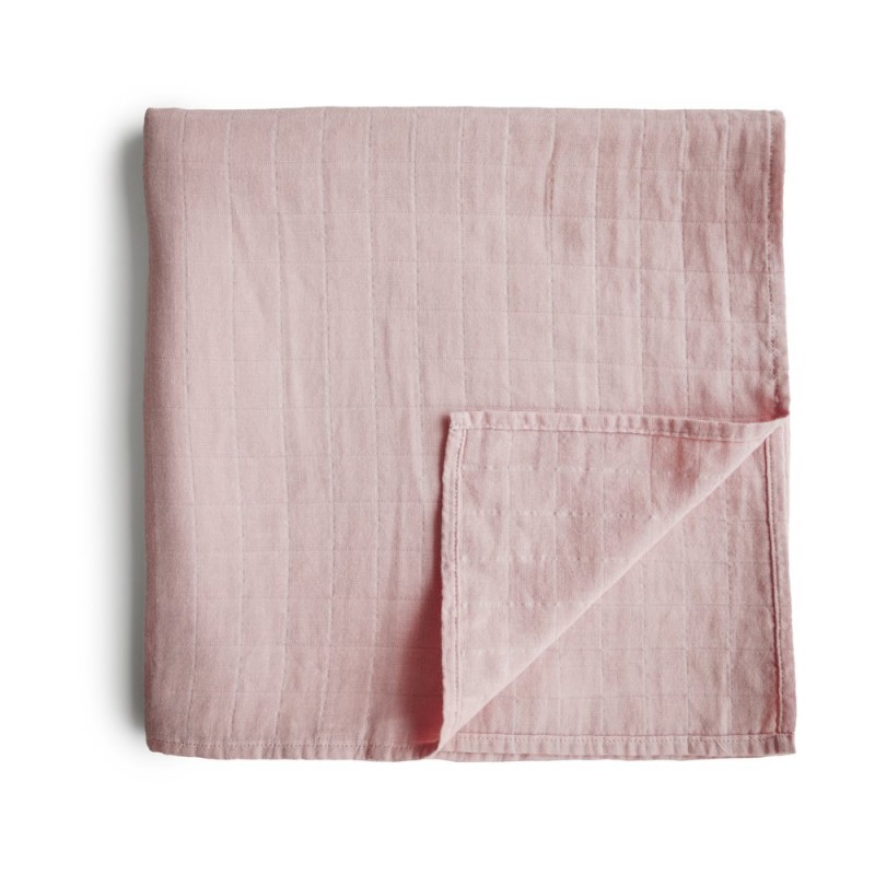 SWADDLE SOLID ROSE VANILLA 120x120 CM