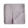 MUSSOLA SOLID SOFT MAUVE 120x120 CM