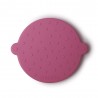 SILICON TEETHER FACE BUBBLEGUM 8x8x0.7 CM