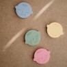 MASSAGIAGENGIVE IN SILICONE FACE BUBBLEGUM 8x8x0.7 CM