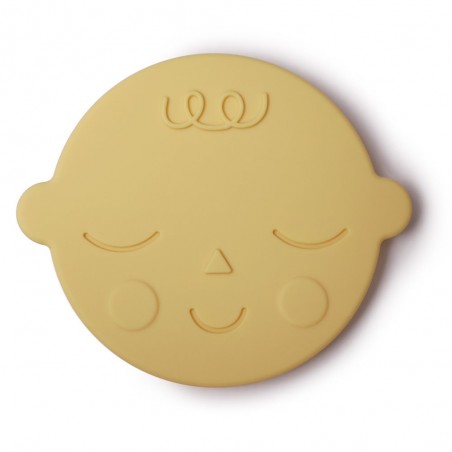 MASSAGIAGENGIVE IN SILICONE FACE BANANA CREAM 8x8x0.7 CM