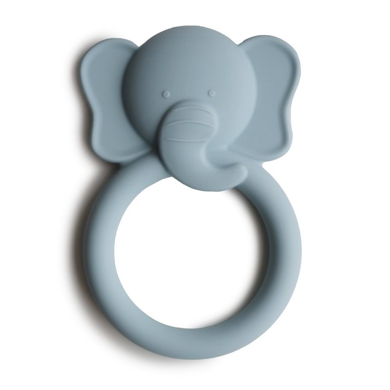 SILICON TEETHER ELEPHANT CLOUD 10.8x7.2x1 CM
