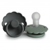 SUCCHIETTO B. SILICONE 2 IN 1 DAISY GRAPHITE/LILY PAD 6+