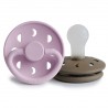 SUCCHIETTO B. SILICONE 2 IN 1 MOON PHASE S.LILAC/PORTOBELLO 0+