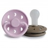 SUCCHIETTO B. SILICONE 2 IN 1 MOON PHASE S.LILAC/PORTOBELLO 6+