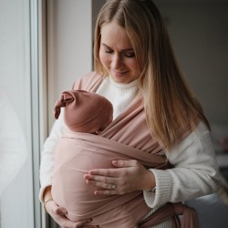 BONNET BÉBÉ CÔTELÉ BLUSH 0-3m