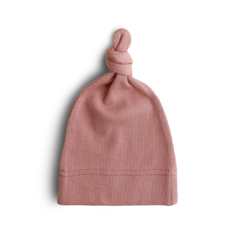 GORRO CANALÉ CON NUDO CEDAR 0-3m