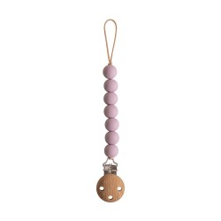 PACIFIER CLIP HALO MAUVE...