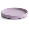 CLASSIC SUCTION PLATE SOLID SOFT LILAC 18x18x2 CM