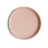 PIATTO CON VENTOSA CLASSICO SOLID BLUSH 18x18x2 CM