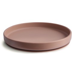 CLASSIC SUCTION PLATE SOLID CLOUDY MAUVE 18x18x2 CM