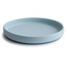 PIATTO CON VENTOSA CLASSICO SOLID POWDER BLUE 18x18x2 CM