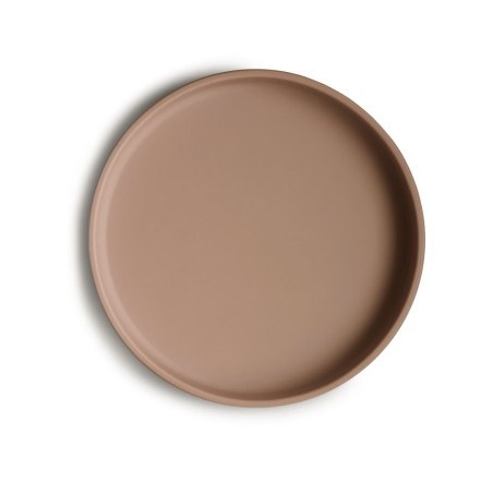 PIATTO CON VENTOSA CLASSICO SOLID NATURAL