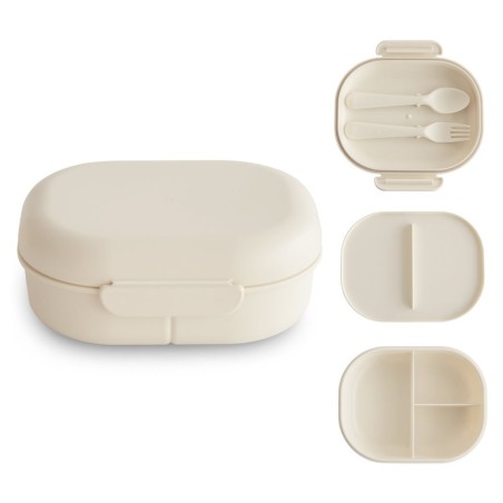 SACCO PER IL PRANZO SOLID IVORY 7x18.5x16 CM