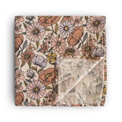 MUSSOLA PRINT RETRO FLOWERS...