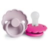 SUCCHIETTO B. SILICONE 2 IN 1 DAISY S.LILAC/FUCHSIA 0+