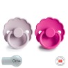 SUCCHIETTO B. SILICONE 2 IN 1 DAISY S.LILAC/FUCHSIA 0+