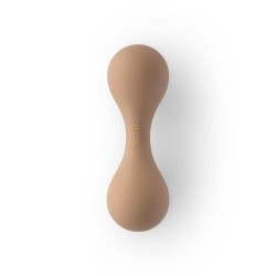 HOCHET EN SILICONE BÉBÉ SOLID NATUREL 4x13 CM