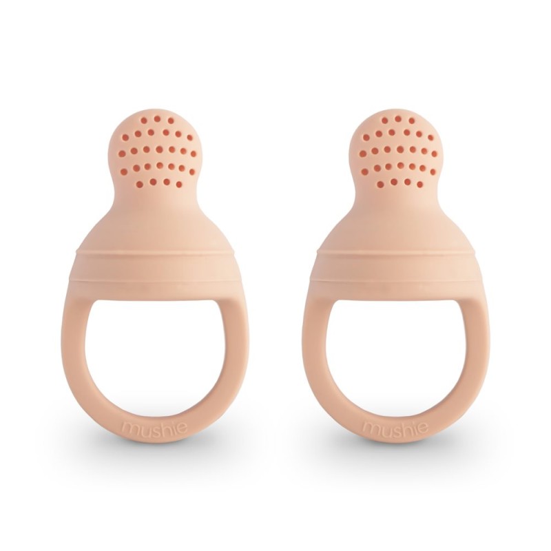 MANGEOIRE POUR BÉBÉ SILICONE SOLID BLUSH 4.5x6.3x7.6 CM