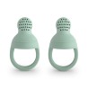 SILICONE F.FOOD FEEDER 2 PACK SOLID CAMBRIDGE BLUE 4.5x6.3x7.6 CM