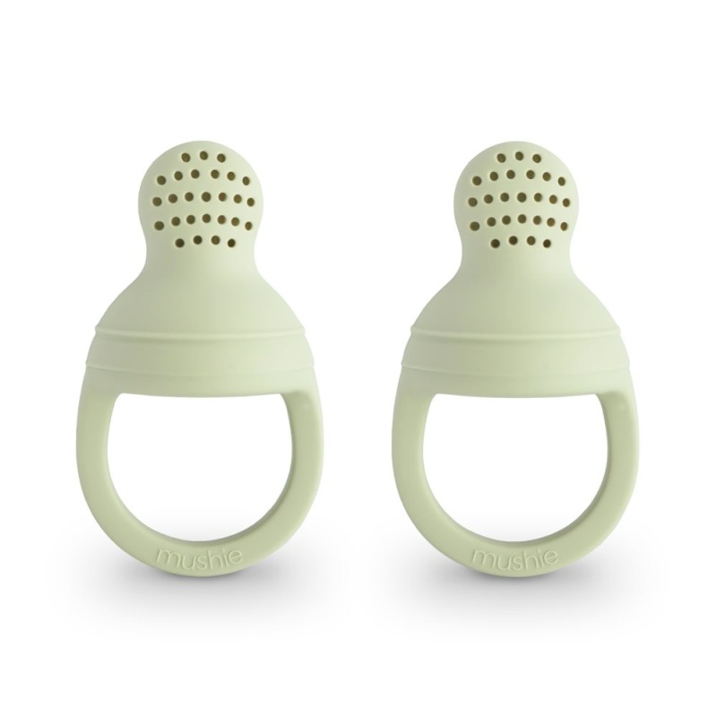 SILICONE F.FOOD FEEDER 2 PACK SOLID SAGE 4.5x6.3x7.6 CM