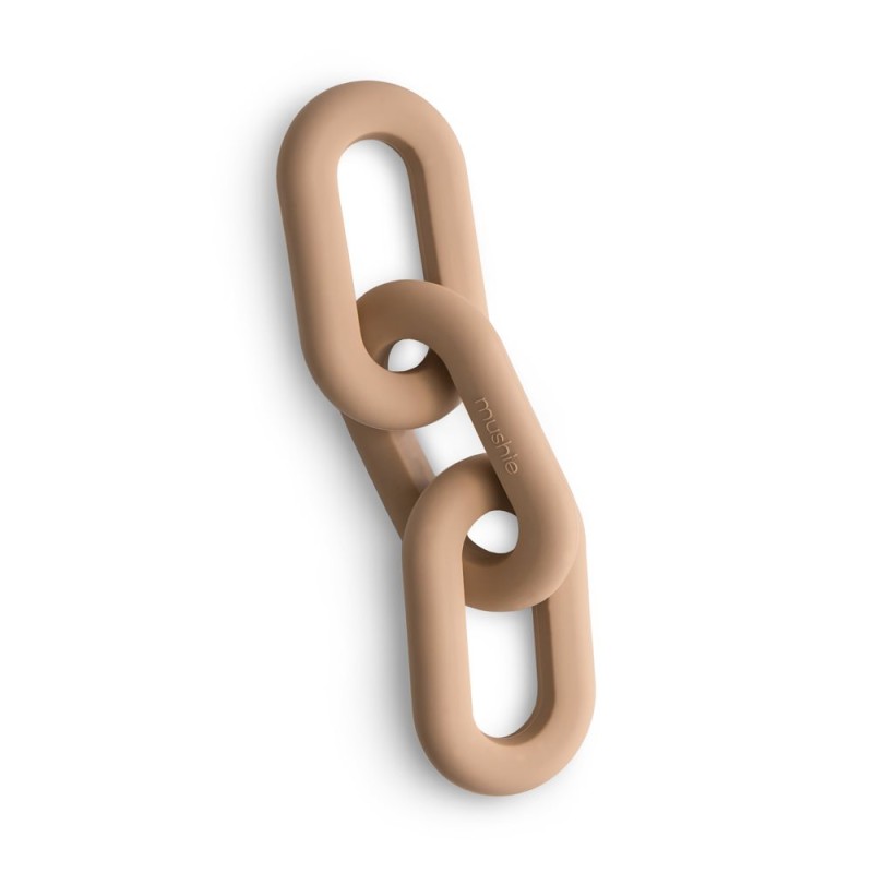 SILICON TEETHER LINKS NATUREL 20x5 CM