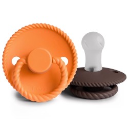 SUCCHIETTO B. SILICONE 2 IN 1 ROPE MAPLE/COCOA
