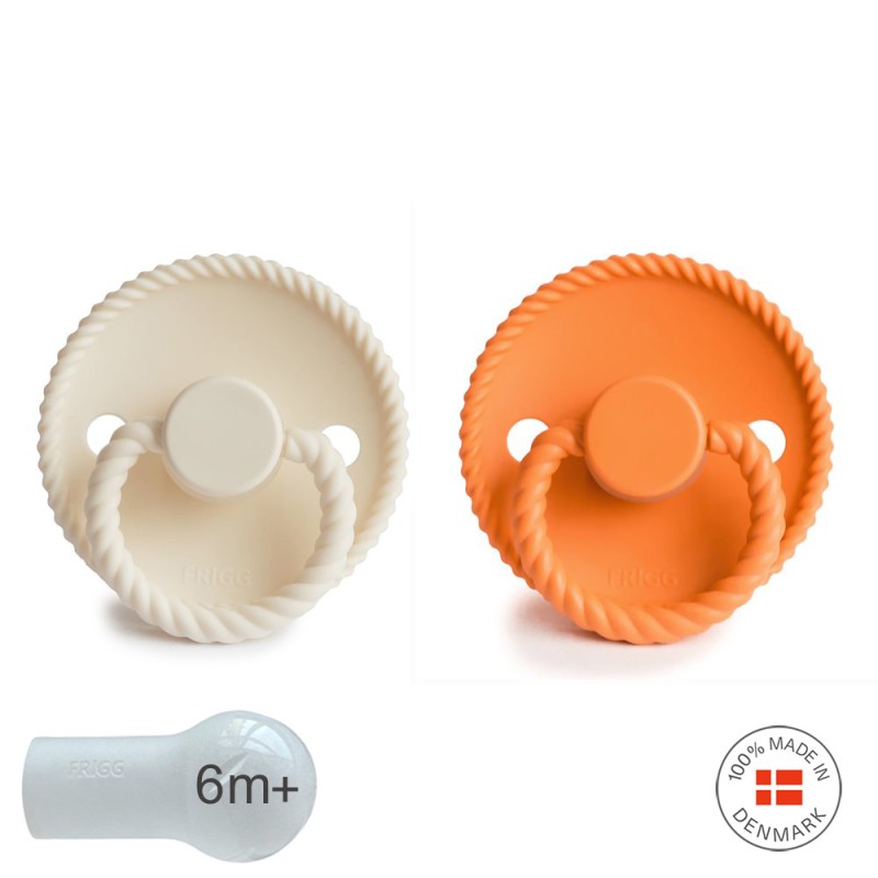 SUCCHIETTO B. SILICONE 2 IN 1 ROPE CREAM/MAPLE 6+